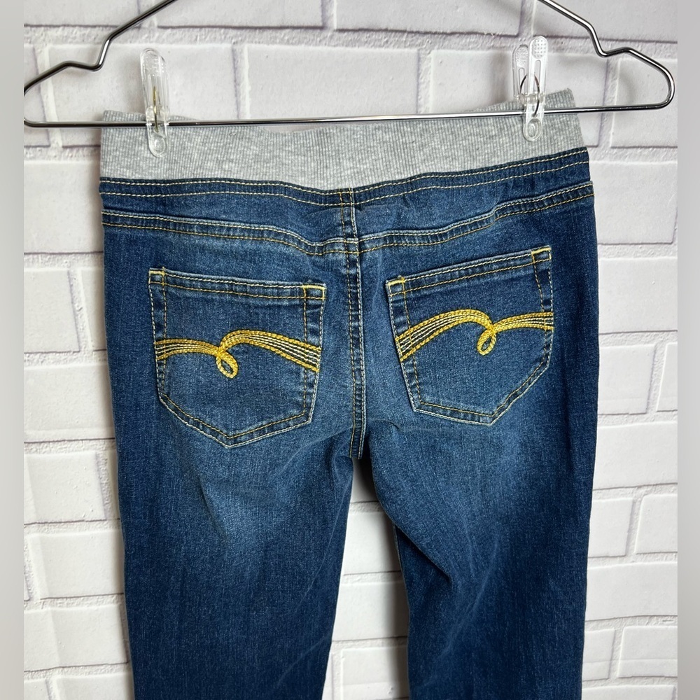 JUSTICE girls chic style fashion  slim super skinny jeans/size 12 - Picture 11 of 11
